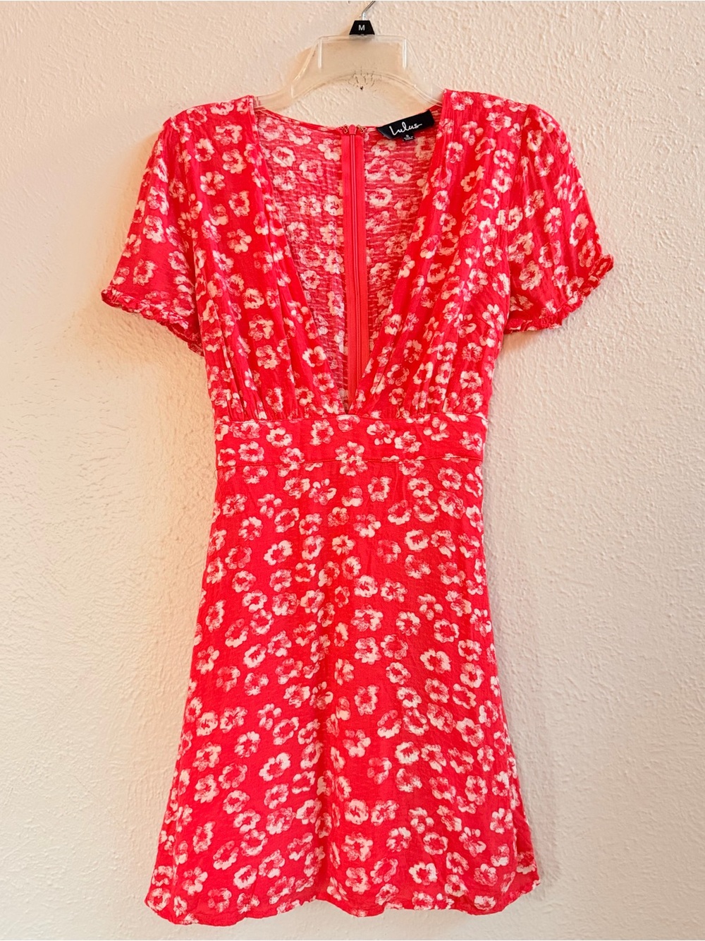 Lulus red floral mini dress - Picture 5 of 10